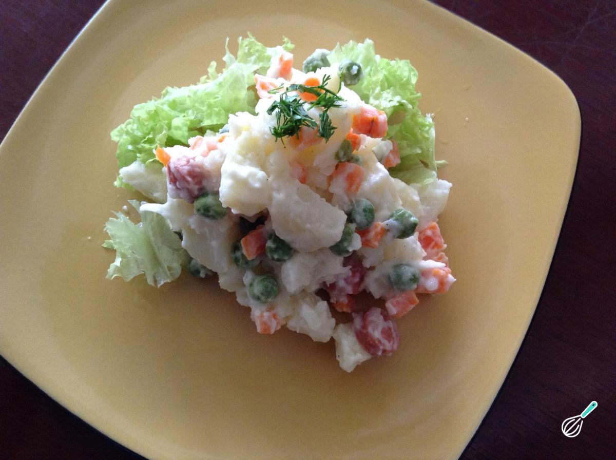 Receita de Salada russa Receita de Salada russa