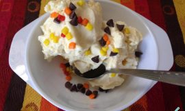 Receita de Sorvete caseiro de chocolate branco