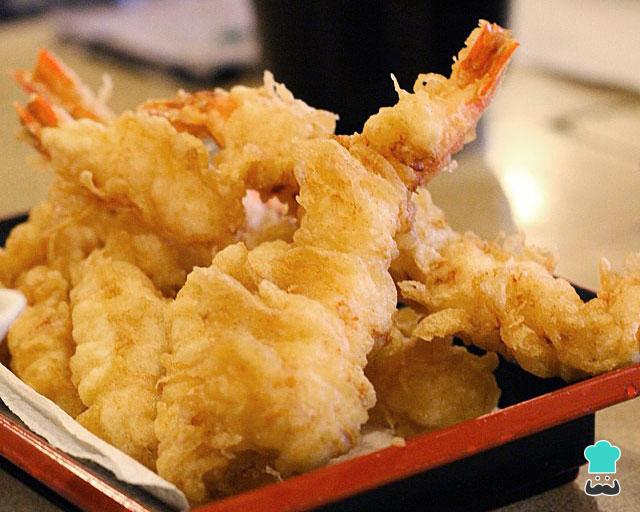 Tempura de Camarão Crocante e Perfeito Tempura de Camarão Crocante e Perfeito