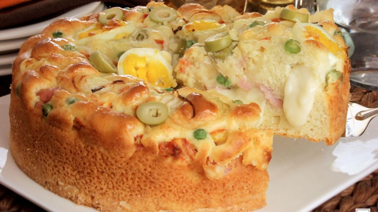 Torta Portuguesa de Liquidificador Rápida e Fácil Torta Portuguesa de Liquidificador Rápida e Fácil