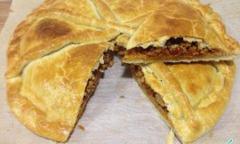 Torta de Carne com Massa Podre Estilo Galego