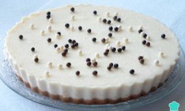 Torta Doce Cremosa com Queijo Mascarpone