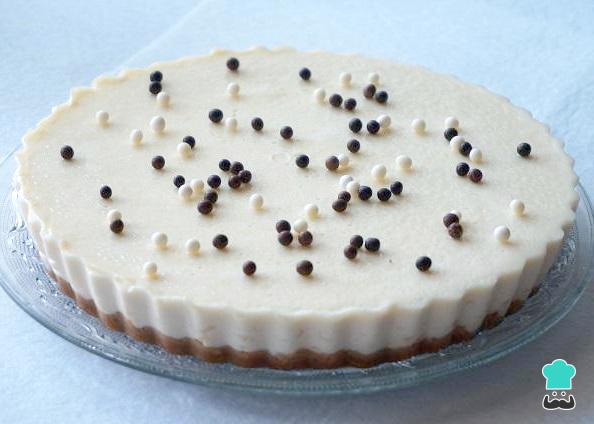 Torta Doce Cremosa com Queijo Mascarpone