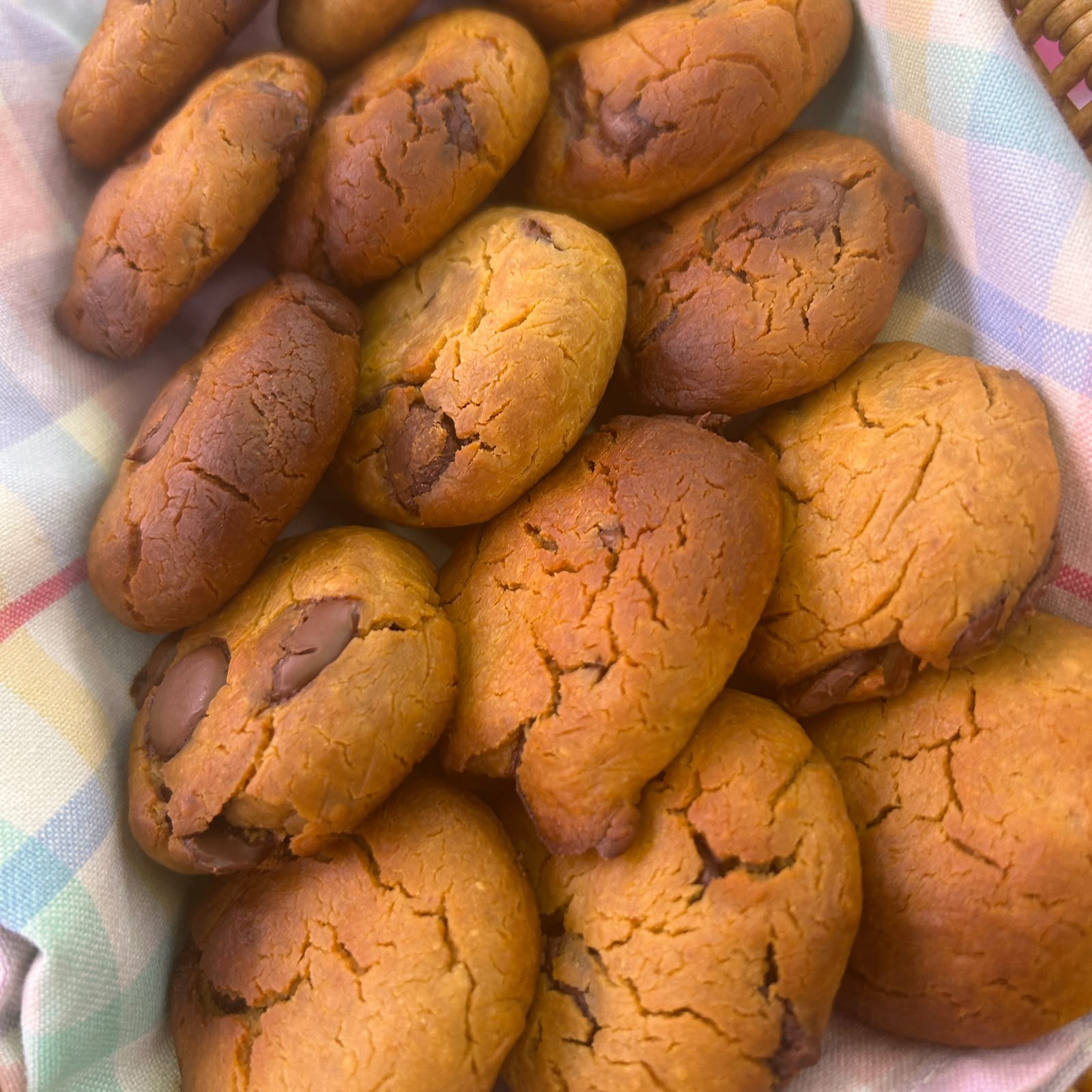 Cookie de Grão-de-Bico Saudável da Ana Maria Cookie de Grão-de-Bico Saudável da Ana Maria