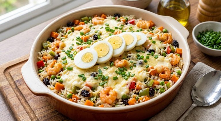 Arroz à Grega com Camarão e Catupiry: Receita Rápida