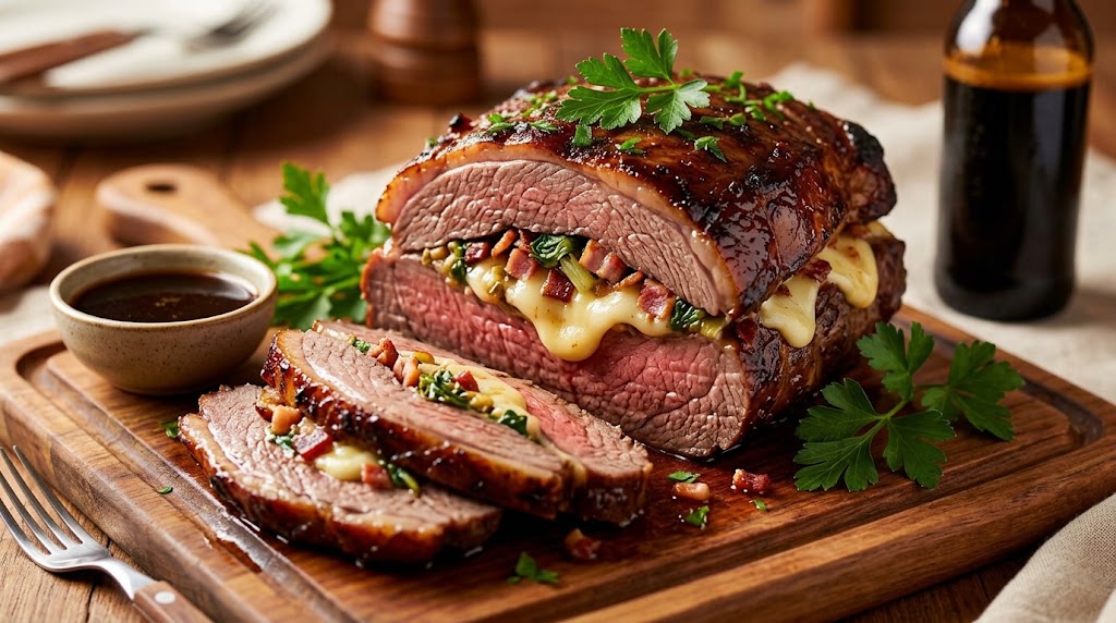 Picanha Assada na Cerveja Preta Recheada: O Segredo do Sucesso