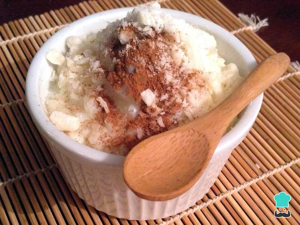 Receita de Arroz doce com leite de coco Receita de Arroz doce com leite de coco