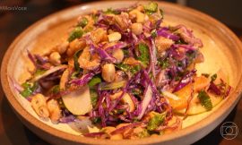 Salada de Repolho-Roxo Agridoce: Sabor e Frescor!