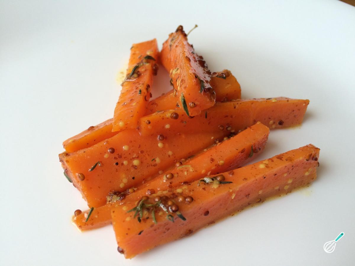 Receita de Cenoura caramelizada Receita de Cenoura caramelizada