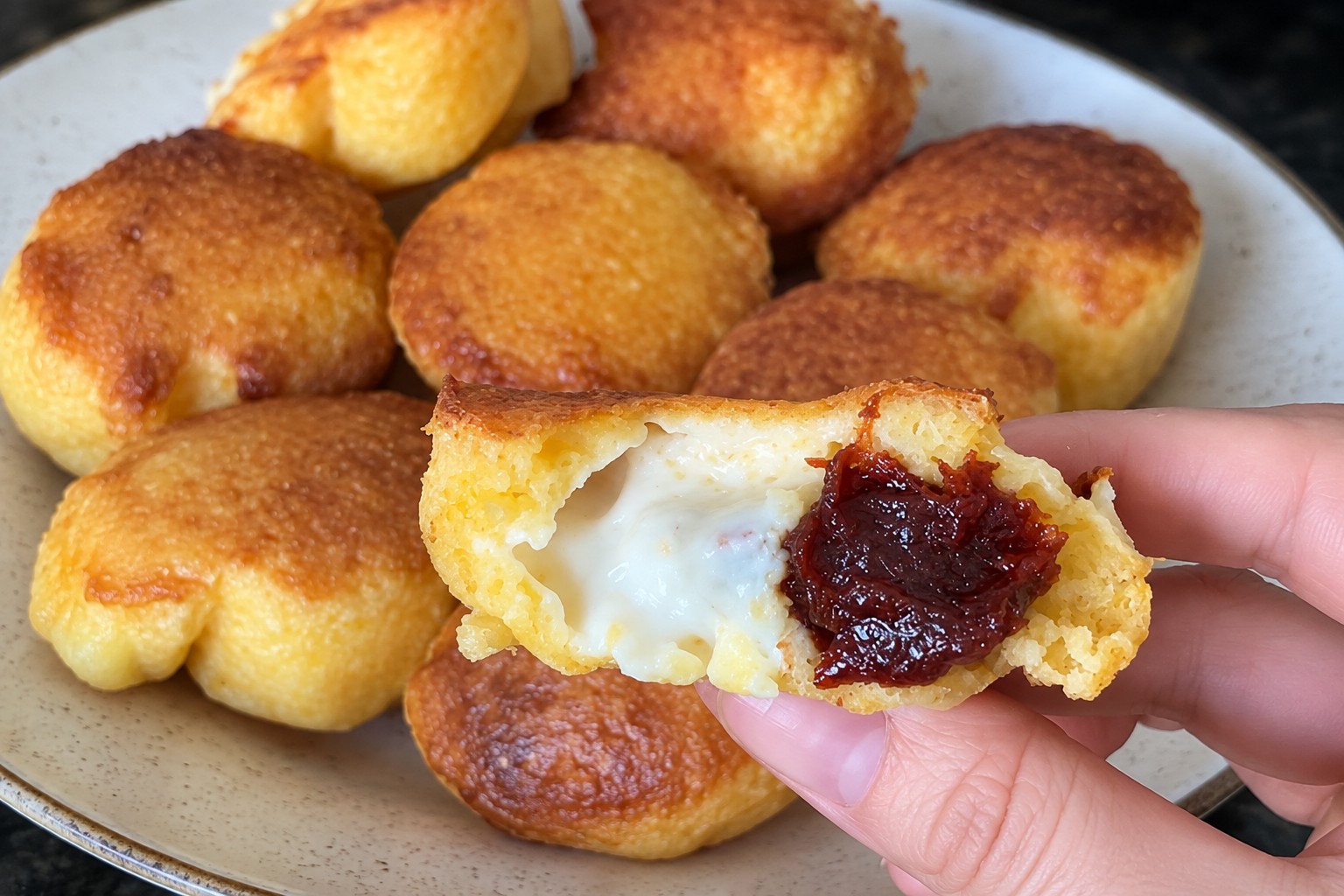Bolinho Flocão Recheado: Sabor Versátil e Fácil