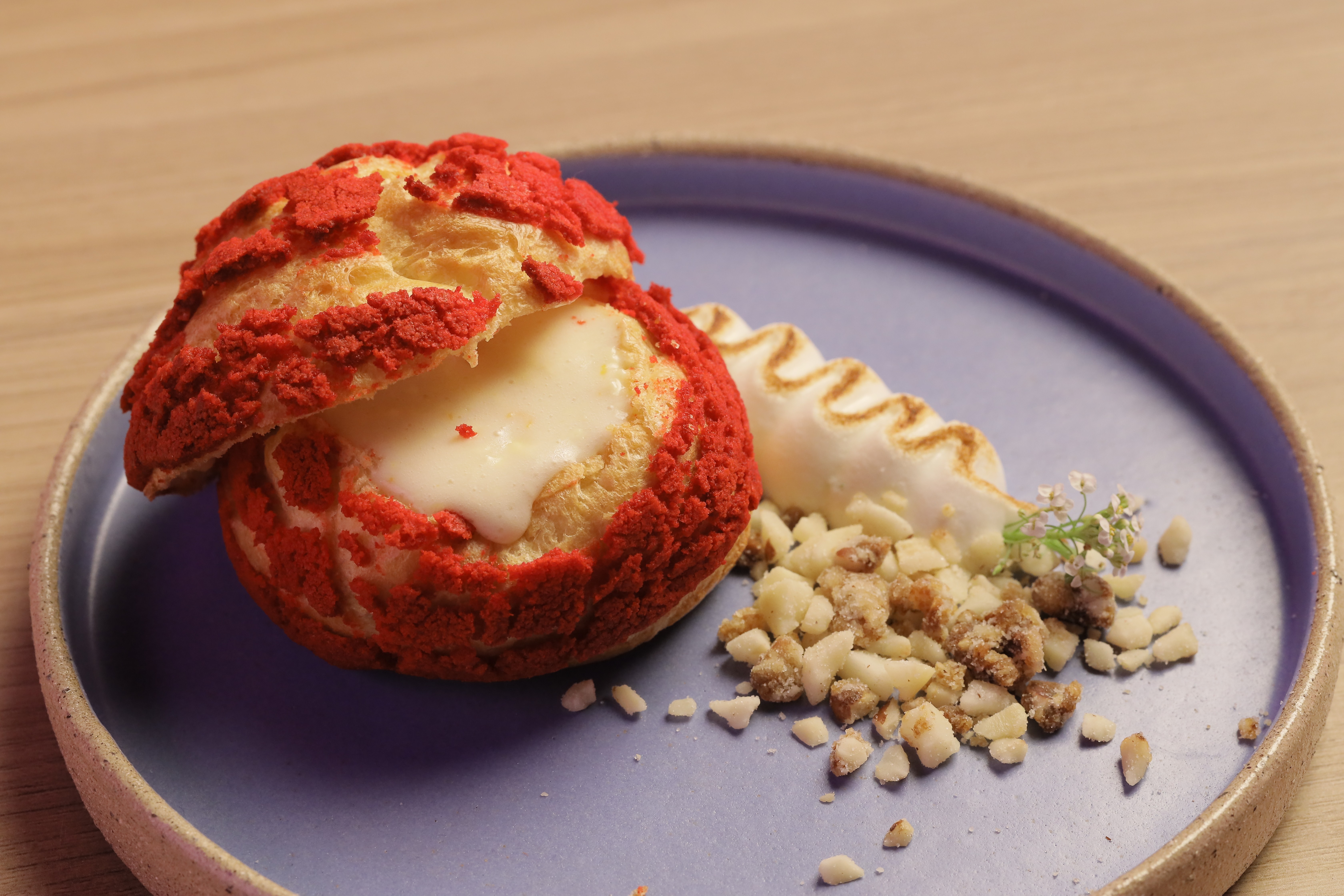 Choux Cream de Cajá com Café: A Sobremesa de Confeitaria que