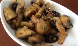 Cogumelos Salteados com Alho e Salsa Fáceis