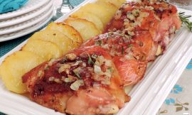 Sobrecoxa de frango diferente para o almoço