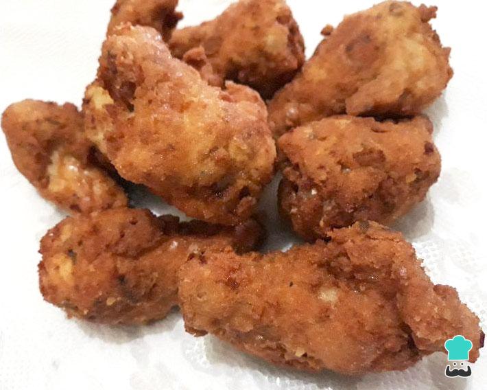 Receita de Coxa de frango frita crocante