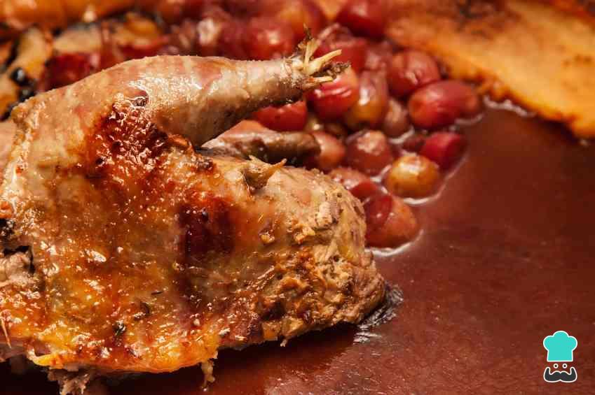 Receita de Faisão assado de Natal Receita de Faisão assado de Natal