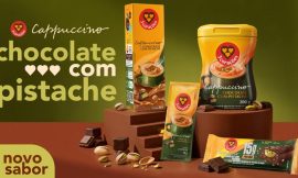 Receita Cappuccino Dubai 3 Corações: Chocolate e Pistache