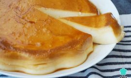 Pudim de queijo cremoso e fácil sem forno