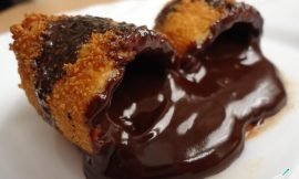 Rolinho Primavera de Chocolate Fácil e Crocante Rolinho Primavera de Chocolate Fácil e Crocante