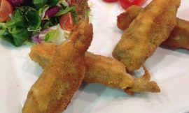 Sardinha Frita Inteira Crispy e Saborosa