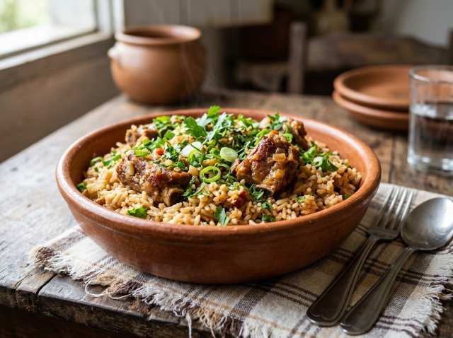 Arroz de Suã Mineiro Tradicional e Suculento