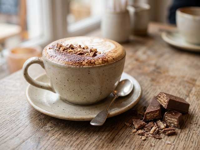 Cappuccino Cremoso Nescafé KitKat Fácil Cappuccino Cremoso Nescafé KitKat Fácil