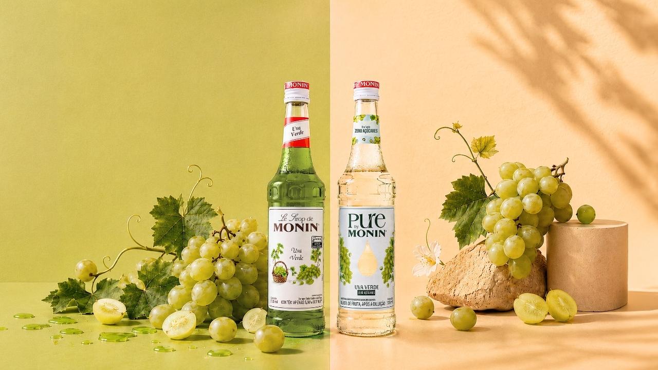 Mocktail Surpresa de Uva Verde: Drink Refrescante Mocktail Surpresa de Uva Verde: Drink Refrescante