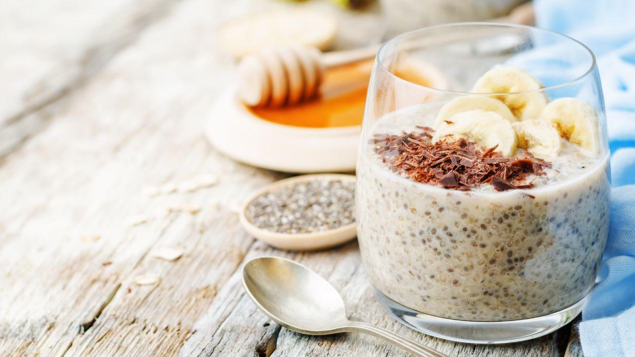 Receita de Pudim de Chia Cremoso e Saudável